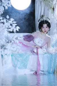 A Ming's Ethereal Elegance: A Visual Poem by YiTuYu Art Language Vol.9073-3