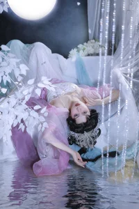 A Ming's Ethereal Elegance: A Visual Poem by YiTuYu Art Language Vol.9073-8