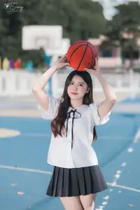 Charming Schoolgirl in Elegant Uniform: A Glimpse of Youthful Beauty-3