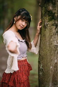 Elegant Travel Photography: Discovering Serenity with Ruoying at the Breathtaking Cloud Mountain Water Landscape-6