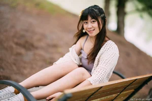 Elegant Travel Photography: Discovering Serenity with Ruoying at the Breathtaking Cloud Mountain Water Landscape-16