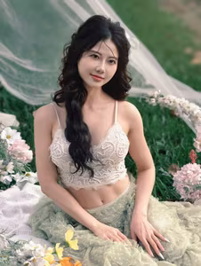 VGU No.74: Vietnamese Dreamy Beauty in a Serene Green Landscape-6