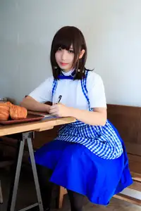 Moe Iori: Charming Cafe Girl in 'Monday's Girl' Part02-47