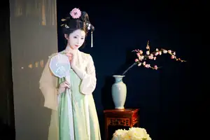 Tu Ya W in YiTuYu Vol.8680: Classical Beauty & Peony Elegance-7