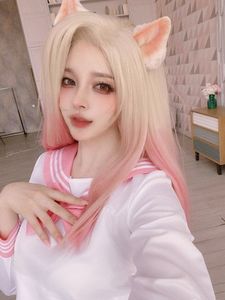 Yae Miko Genshin Impact Cosplay by Bao Zou Li Yu Wang Amidst Sakura Blossoms-8