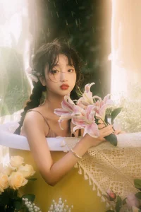 Ethereal Garden Muse: The Timeless Beauty of Qian Yao Zi-0