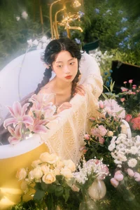 Ethereal Garden Muse: The Timeless Beauty of Qian Yao Zi-5