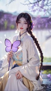 AI Generated Tang Zichen: Exquisite Beauty from Long She Yan Yi-8