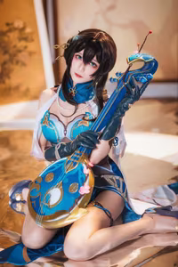 Coser Tomoyo Transforms into Honkai Star Rail's Ruan Mei: Captivating Beauty (23P)-7
