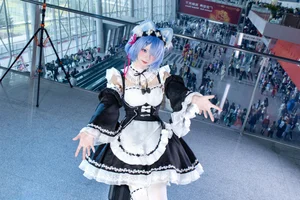 Sweet Enchantment: Coser Hua Qi Hana as Neko Rem Part02-4