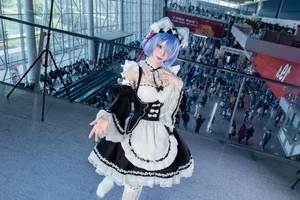Sweet Enchantment: Coser Hua Qi Hana as Neko Rem Part02-23