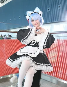 Sweet Enchantment: Coser Hua Qi Hana as Neko Rem Part02-40