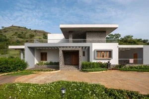 Sustainable Hillside Villa in Ahilyanagar: A Contemporary Multi-Generational Retreat Designed for Slow Living and Natural Ventilation-21