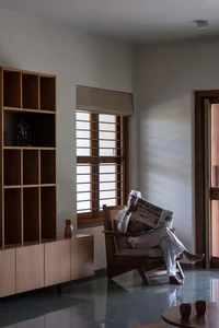 Sustainable Hillside Villa in Ahilyanagar: A Contemporary Multi-Generational Retreat Designed for Slow Living and Natural Ventilation-15