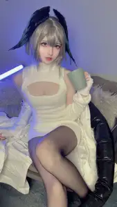 Coser Shan Qi Lei Na: Enchanting Akenaizi Huohaia Vertical Sweater Look Part02-6