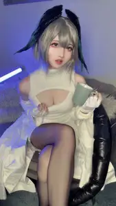 Coser Shan Qi Lei Na: Enchanting Akenaizi Huohaia Vertical Sweater Look Part02-2