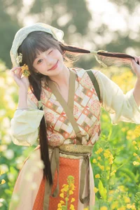 Lạc Bước Giữa Đồng Hoa Cải Vàng Cùng Nàng Thơ Xia Yu Xiao Nian-8