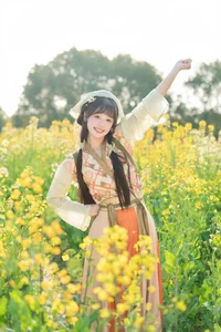 Lạc Bước Giữa Đồng Hoa Cải Vàng Cùng Nàng Thơ Xia Yu Xiao Nian-37