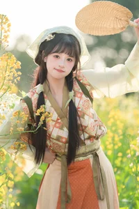 Lạc Bước Giữa Đồng Hoa Cải Vàng Cùng Nàng Thơ Xia Yu Xiao Nian-18