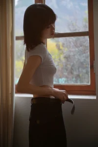 Artistic Indoor Rope Art Photography Featuring Jie Mo - YiTuYu Art Language Vol.9373 | Elegant Atmospheric Portraits and Creative Visual Storytelling-16