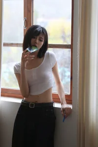 Artistic Indoor Rope Art Photography Featuring Jie Mo - YiTuYu Art Language Vol.9373 | Elegant Atmospheric Portraits and Creative Visual Storytelling-6