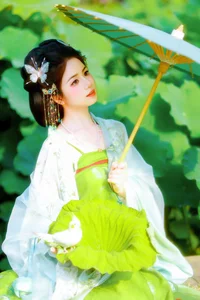 Xiao Du Tong Xue: Elegant Sunset Creek Portrait Series from YiTuYu Art Language Vol.9376 - Aesthetic Outdoor Lifestyle Photography-24