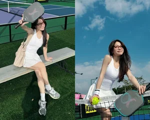 Pickleball Chic: Elevate Your Court Style with Nhat Le’s Radiant Athleisure Inspiration-1