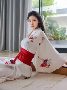 Discover the Serene Beauty of Li Shuang Er in Traditional Kimono by XiuRen Part01-6