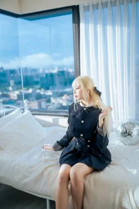 Stunning Haruka Cosplay: Japanese Student Uniform Series - High-Quality 88P 1V Collection for Seifuku Fashion Lovers-10
