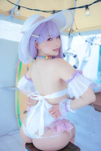 Ethereal Charm: Ely_eee Captivates in the Stunning Plymouth Swimsuit Collection-14