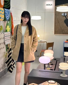 Master the youthful and elegant Korean U40 fashion style-6