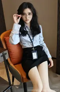 XiuRen No10674 Nuo Li Zi Unveiling Her Captivating Office Charm-10