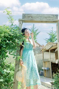 Elegant Summer Fashion Portraits: Yuan Xiao R in YiTuYu Art Language Vol.9283 | Aesthetic Portrait Photography and Lifestyle Inspiration-10