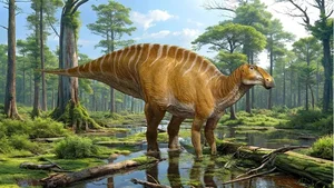 Discovering the Majestic New Duck-Billed Dinosaur from the Late Cretaceous Era-0