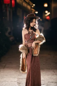 Wild Elegance: Liao Xiao Lan's Cinematic Style in YiTuYu Vol.8963-3