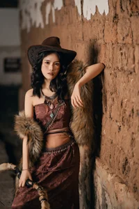 Wild Elegance: Liao Xiao Lan's Cinematic Style in YiTuYu Vol.8963-12