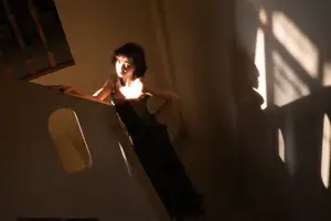 Yi Ming: Classic Elegance in Black Lace Dress - YiTuYu Art Language Vol.8835-23