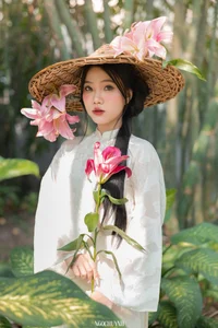 Ethereal Muse in the Bamboo Forest: A Poetic Traditional Journey-13