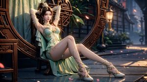 AI Generated Xiao Xun'er Part03: Alluring Traditional Beauty-0