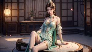 AI Generated Xiao Xun'er Part03: Alluring Traditional Beauty-12
