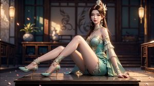 AI Generated Xiao Xun'er Part03: Alluring Traditional Beauty-8