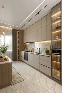 2026 Kitchen Design Trends: Aesthetic Floor-to-Ceiling Cabinets for Maximum Storage and a Dust-Free, Minimalist Look in Modern Homes-15