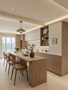 2026 Kitchen Design Trends: Aesthetic Floor-to-Ceiling Cabinets for Maximum Storage and a Dust-Free, Minimalist Look in Modern Homes-11