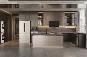2026 Kitchen Design Trends: Aesthetic Floor-to-Ceiling Cabinets for Maximum Storage and a Dust-Free, Minimalist Look in Modern Homes-8
