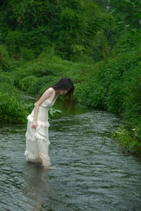 Ethereal Muse by the Stream - YiTuYu Art Language Vol.8957 Yang-10