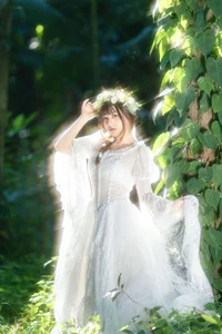 Stunning Asian Art Photography by YiTuYu Art Language Vol.9278 Featuring Model Wo Bian Cheng Zhu Le Ni Fu Ze Ma Aesthetic Portrait Collection-1