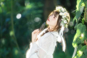 Stunning Asian Art Photography by YiTuYu Art Language Vol.9278 Featuring Model Wo Bian Cheng Zhu Le Ni Fu Ze Ma Aesthetic Portrait Collection-11