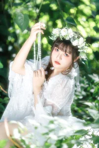 Stunning Asian Art Photography by YiTuYu Art Language Vol.9278 Featuring Model Wo Bian Cheng Zhu Le Ni Fu Ze Ma Aesthetic Portrait Collection-6