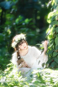 Stunning Asian Art Photography by YiTuYu Art Language Vol.9278 Featuring Model Wo Bian Cheng Zhu Le Ni Fu Ze Ma Aesthetic Portrait Collection-9