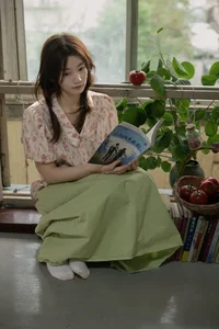 Elegant Summer Afternoon Portrait Session with Model Zhao Zhao – Art Language Vol.9288 High-Quality Lifestyle Photography Collection-15